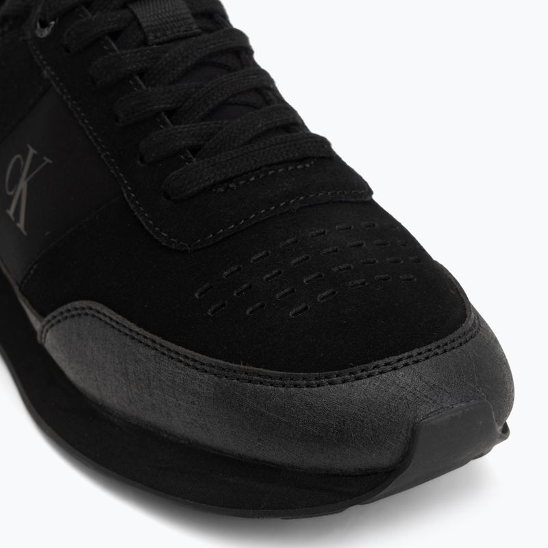 Мъжки обувки Calvin Klein HM0HM02305 Retro Runner Sock triple black 7