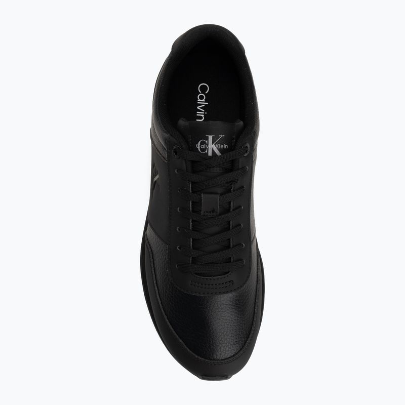 Мъжки обувки Calvin Klein HM0HM02447 Retro Run Lace Band triple black 5