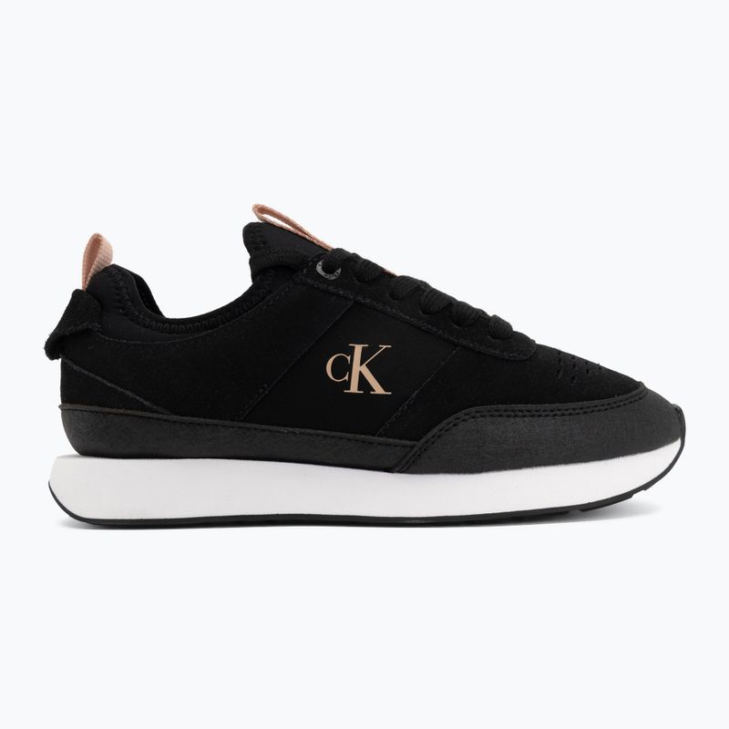 Дамски обувки Calvin Klein HW0HW03250 Retro Runner Sock black/tuscany 2