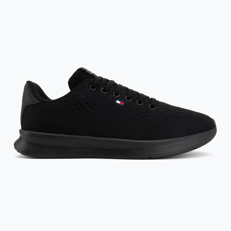 Мъжки обувки Tommy Hilfiger Lightweight Runner Knit black 2
