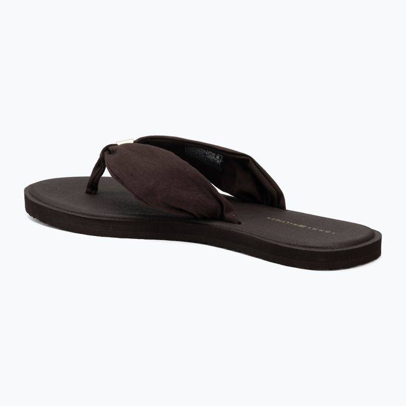 Дамски джапанки Tommy Hilfiger Scandi Soft Summer fondant brown 3