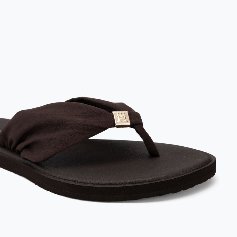 Дамски джапанки Tommy Hilfiger Scandi Soft Summer fondant brown 7