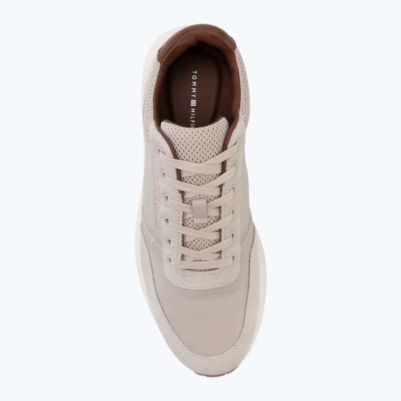 Мъжки обувки Tommy Hilfiger Runner Suede Mix classic stone tracksuits 5