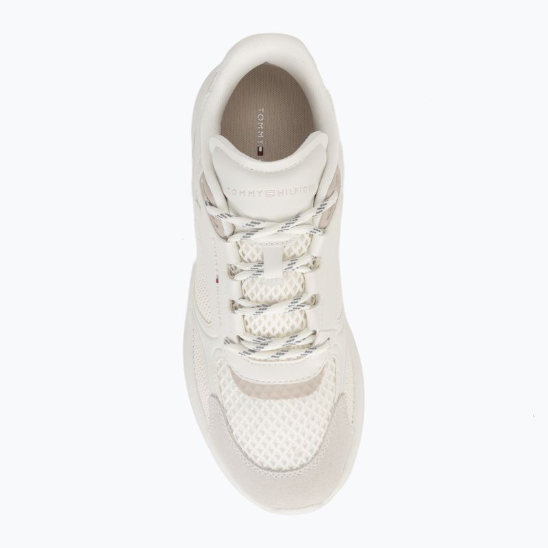 Мъжки обувки Tommy Hilfiger Lightweight Runner Monocolor ecru 5