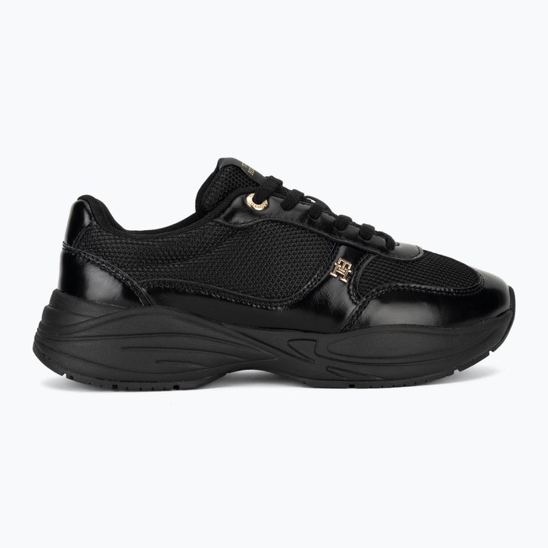 Дамски обувки Tommy Hilfiger ModernRunner Shiny Leather black 2