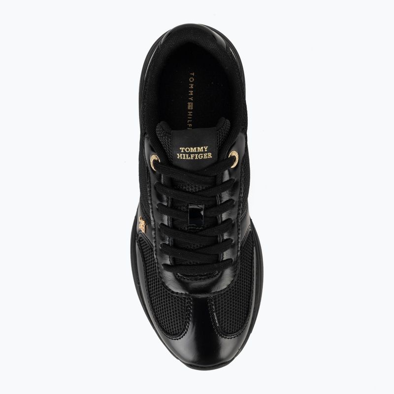 Дамски обувки Tommy Hilfiger ModernRunner Shiny Leather black 5