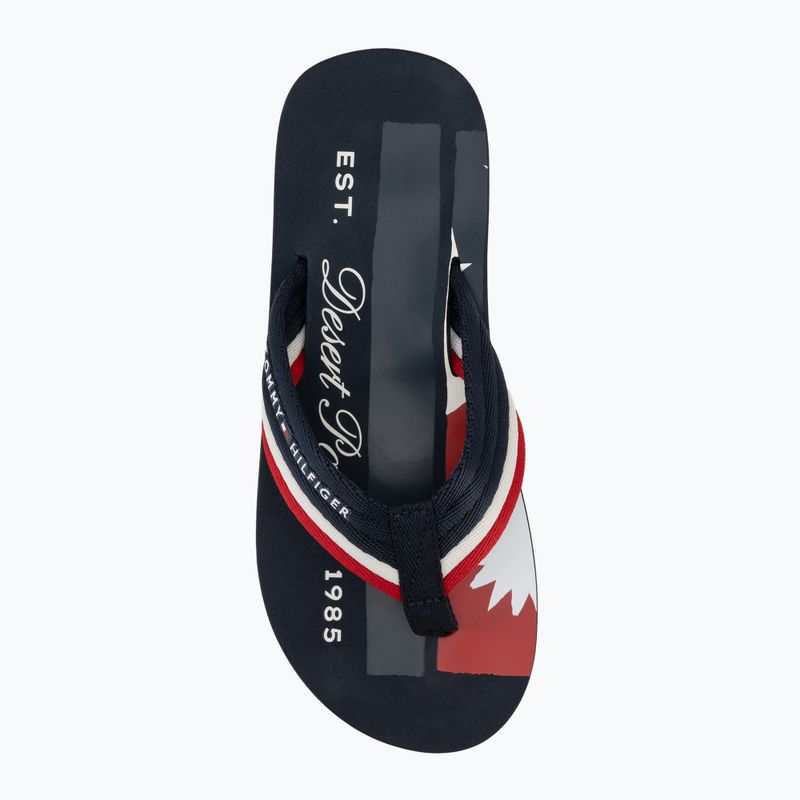 Мъжки джапанки Tommy Hilfiger Patch Print desert sky 5