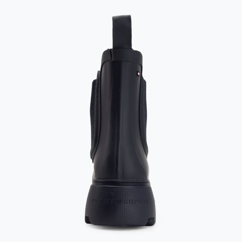 Дамски гумени ботуши Tommy Hilfiger Rubber Flag Cleated space blue 6