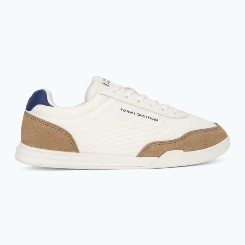 Мъжки обувки Tommy Hilfiger Low Pro Cupsole Nylon Suede Mix ecru 2