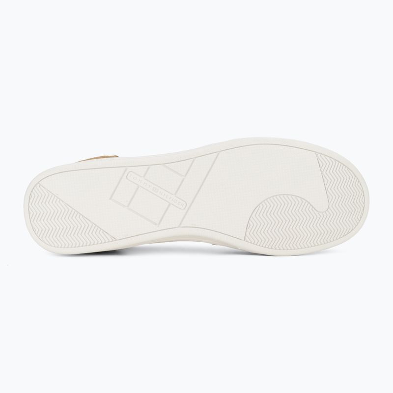 Мъжки обувки Tommy Hilfiger Low Pro Cupsole Nylon Suede Mix ecru 4