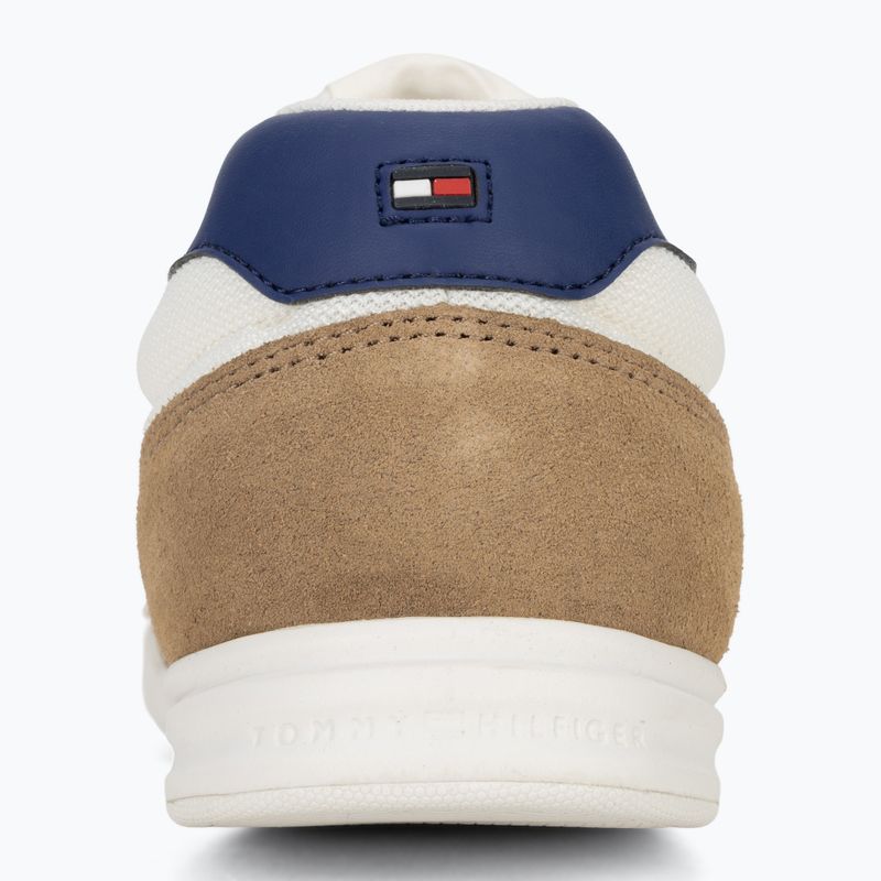 Мъжки обувки Tommy Hilfiger Low Pro Cupsole Nylon Suede Mix ecru 6