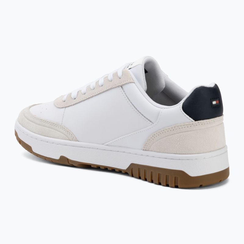 Мъжки обувки Tommy Hilfiger Basket Core Leather Suede Mix rwb 3