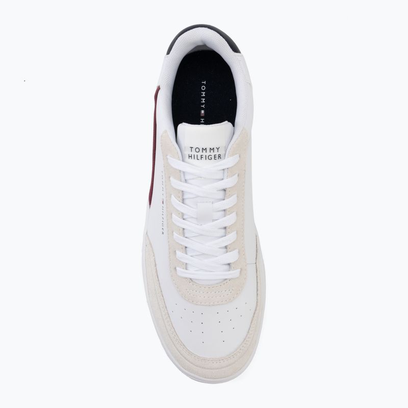 Мъжки обувки Tommy Hilfiger Basket Core Leather Suede Mix rwb 5