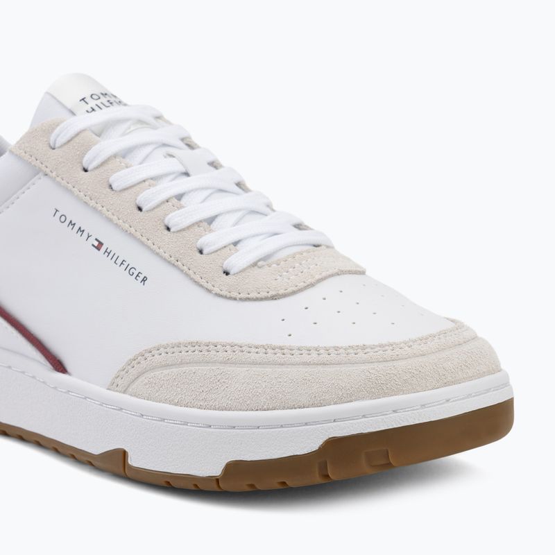 Мъжки обувки Tommy Hilfiger Basket Core Leather Suede Mix rwb 7