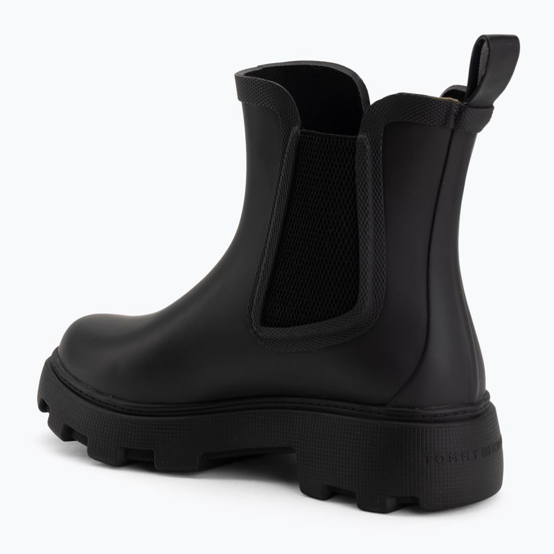 Дамски гумени ботуши Tommy Hilfiger Rubber Flag Cleated black 3