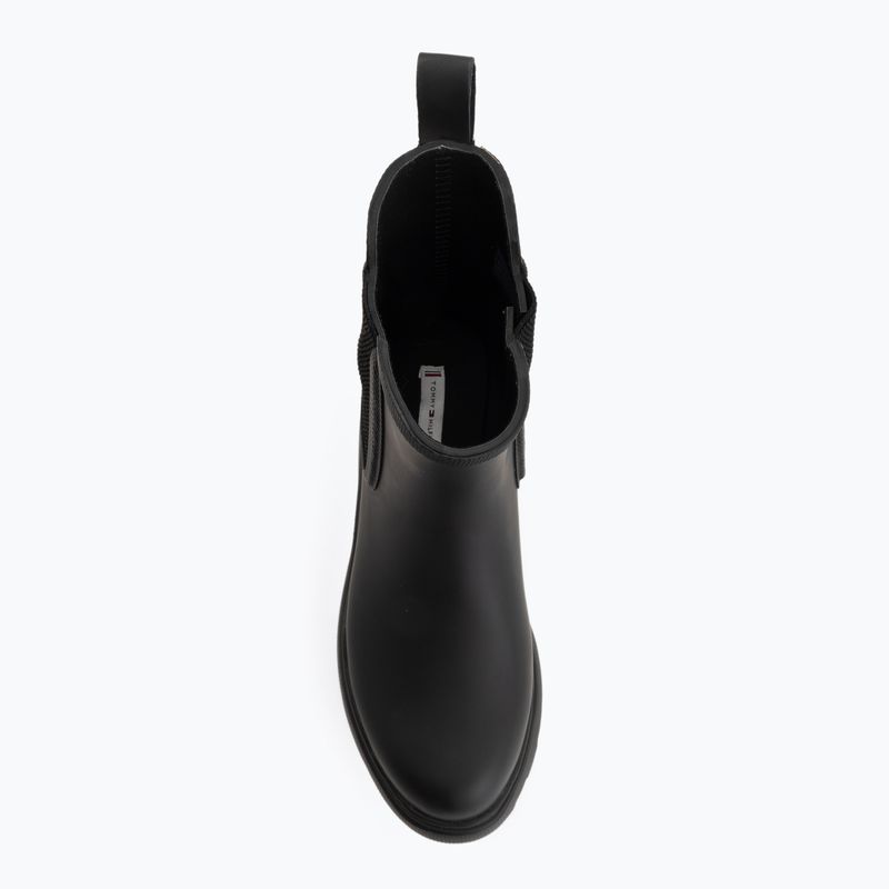 Дамски гумени ботуши Tommy Hilfiger Rubber Flag Cleated black 5