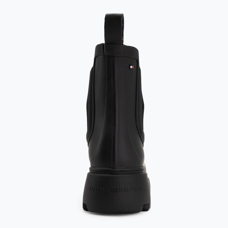 Дамски гумени ботуши Tommy Hilfiger Rubber Flag Cleated black 6