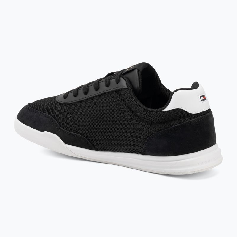 Мъжки обувки Tommy Hilfiger Low Pro Cupsole Nylon Suede Mix black 3