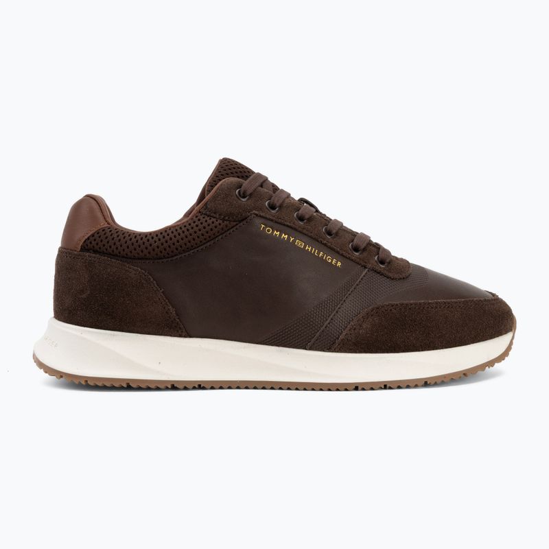 Мъжки обувки Tommy Hilfiger Runner Suede Mix cocoa tracksuits 2