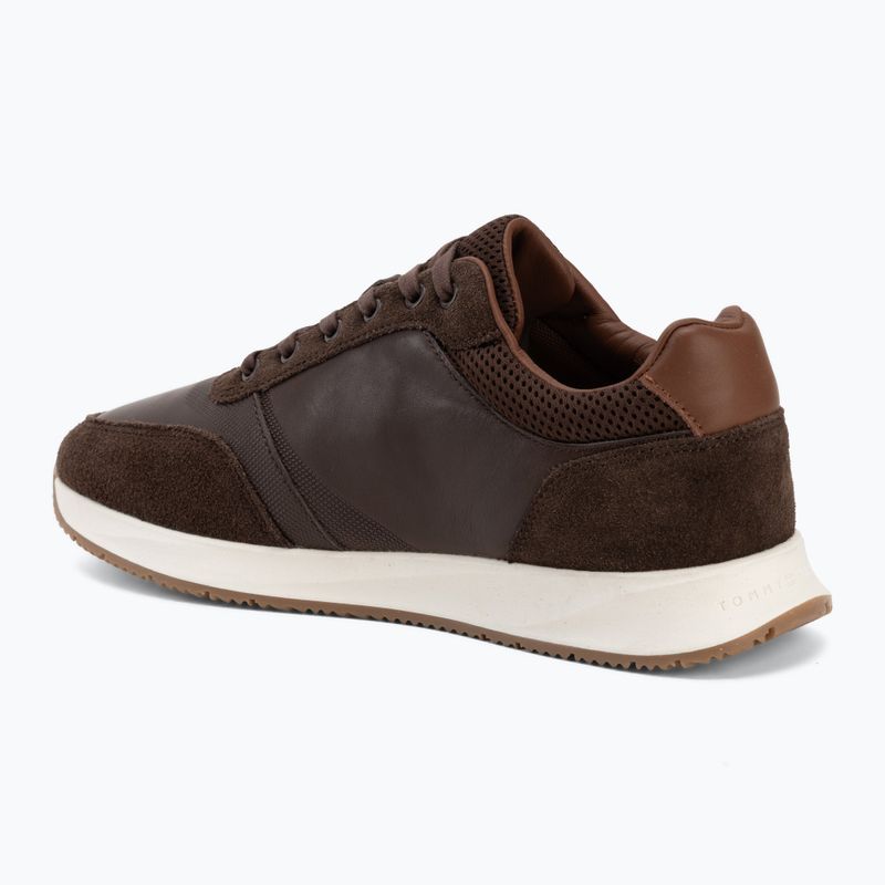 Мъжки обувки Tommy Hilfiger Runner Suede Mix cocoa tracksuits 3