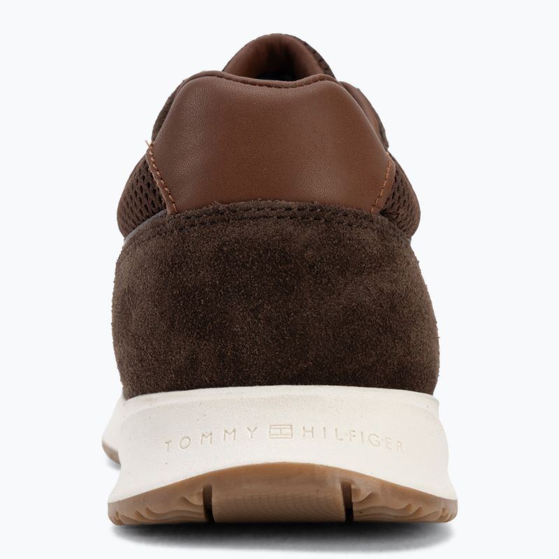 Мъжки обувки Tommy Hilfiger Runner Suede Mix cocoa tracksuits 6