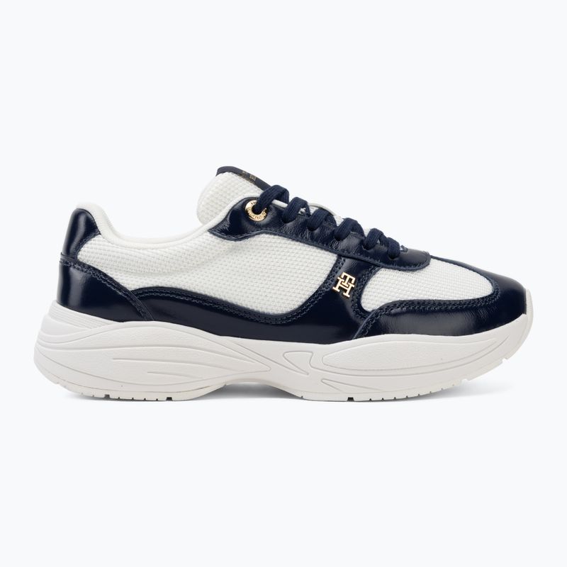 Дамски обувки Tommy Hilfiger ModernRunner Shiny Leather yale navy 2