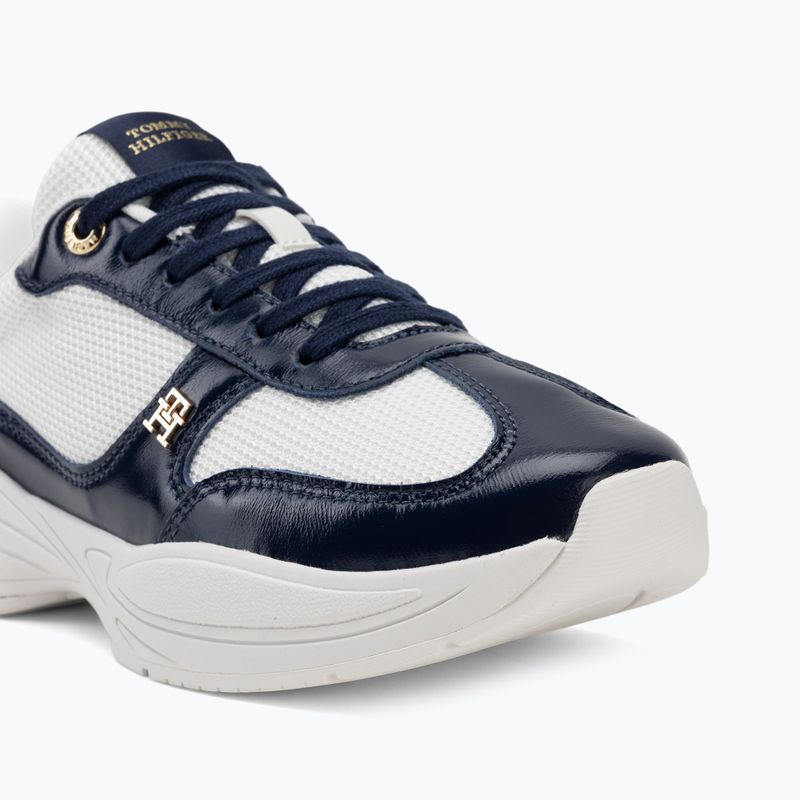 Дамски обувки Tommy Hilfiger ModernRunner Shiny Leather yale navy 7