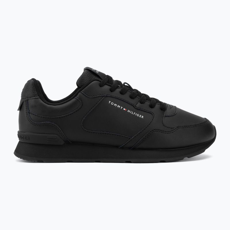 Мъжки обувки Tommy Hilfiger Light Eva Runner Leather black 2