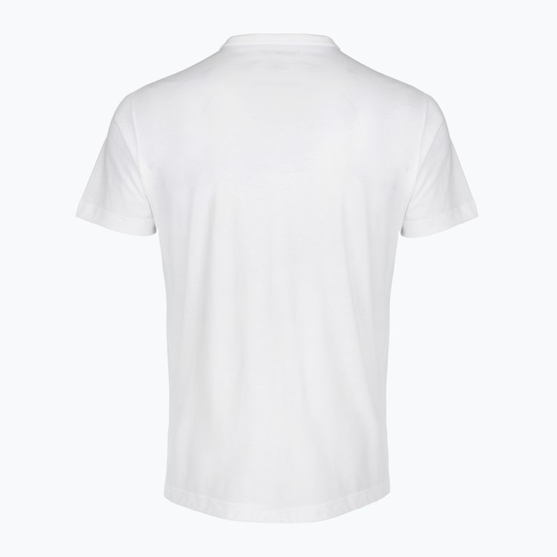Мъжка тениска Calvin Klein 000NM2748E Crew Neck classic white w/ blue nights 2