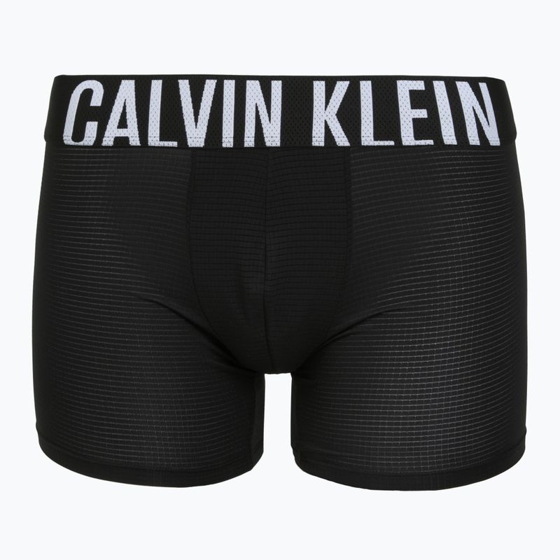Мъжки боксерки Calvin Klein LV00NB4665 Boxer Brief black/olive night/orange frosting 5