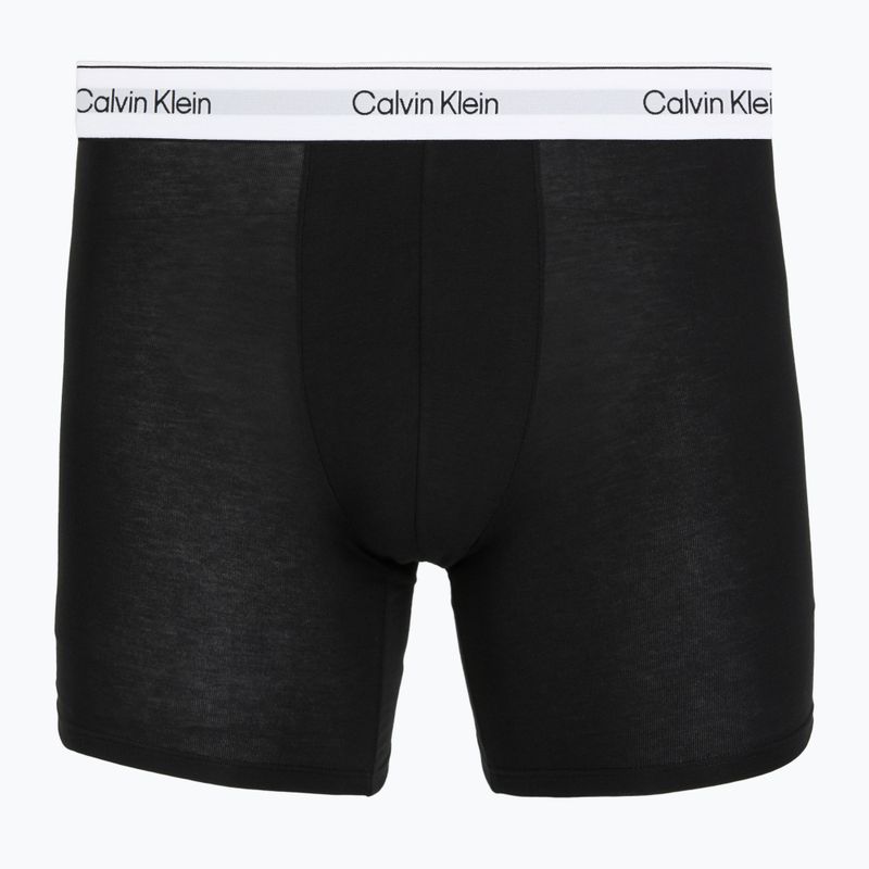 Мъжки боксерки Calvin Klein LV00NB4395 Boxer Brief black 2