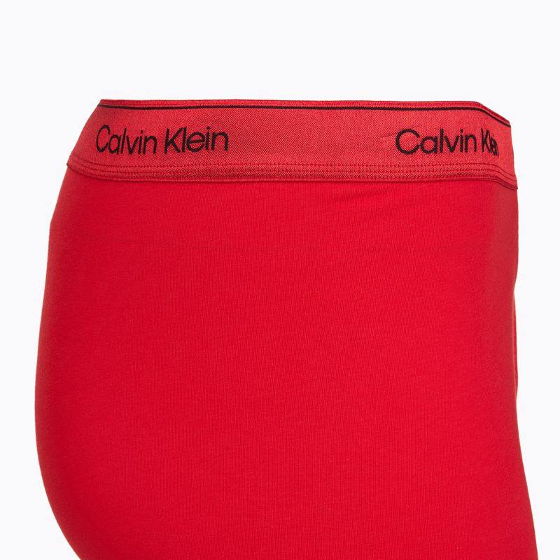 Мъжки боксерки Calvin Klein LV00NB4575 Trunk black/goji berry/black 5