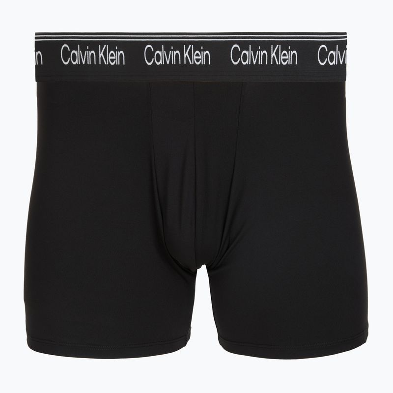 Мъжки боксерки Calvin Klein LV00NB4410 Brief black w/bronze flash wb/black/oliv 4