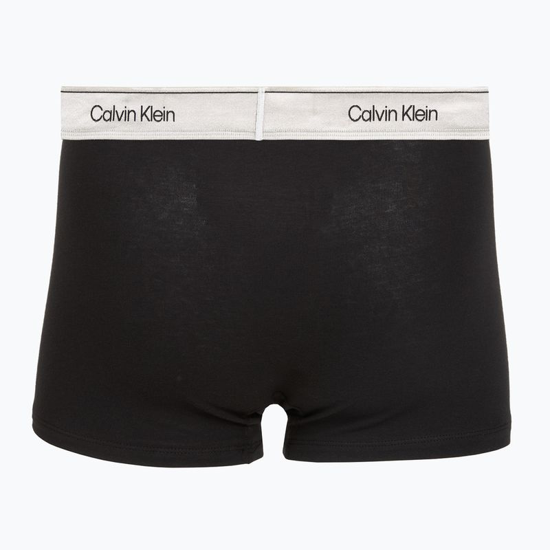 Мъжки боксерки Calvin Klein LV00NB4730 Trunk black w/ silver haze wbs 2