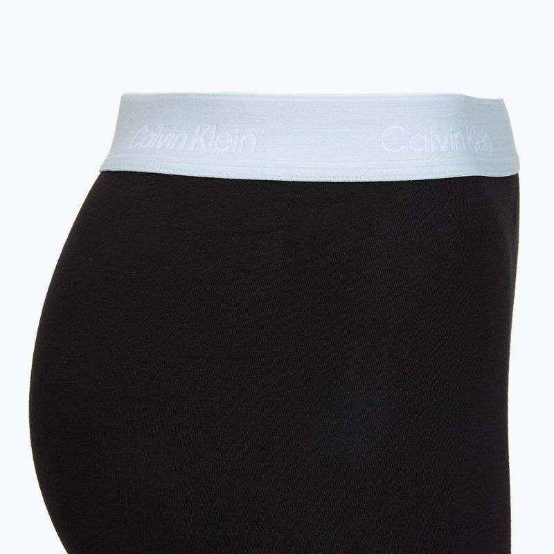 Мъжки боксерки Calvin Klein LV00NB4286 Relaxed Fit Trunk black bodies w/ poseidon blue/plein 6
