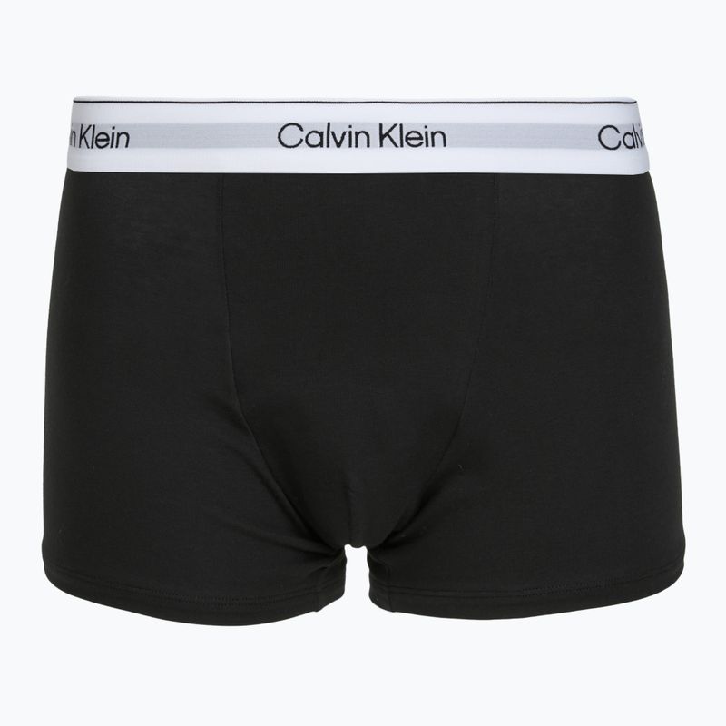 Мъжки боксерки Calvin Klein LV00NB4437 Relaxed Fit Trunk grey heather/black/classic white 8
