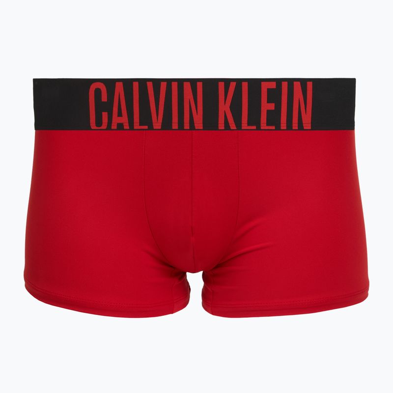Мъжки боксерки Calvin Klein 000NB3775A Trunk black/goji berry/aqua blue 3