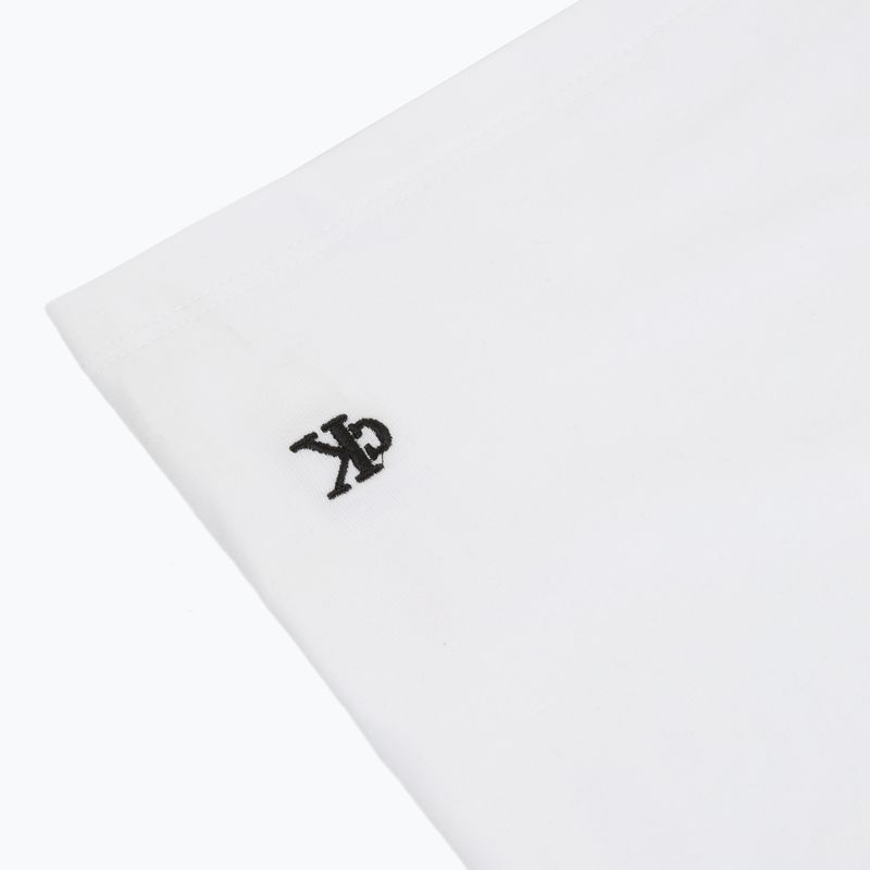 Мъжка тениска Calvin Klein LV00NB4185 Crew Neck black w/ white emb/white w/ black e 7