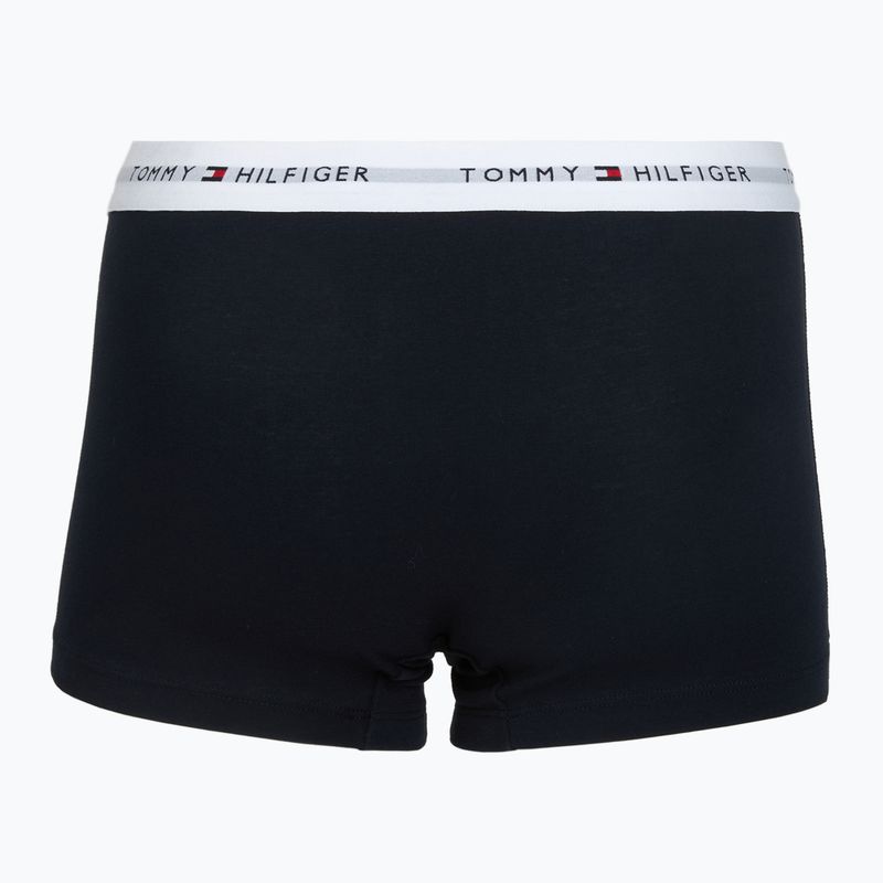 Мъжки боксерки Tommy Hilfiger Trunk WB 3 pack nb//white/orna green/utility olive 5