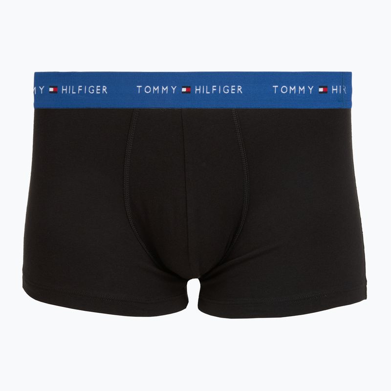 Мъжки боксерки Tommy Hilfiger Trunk WB 3 pack nb//opu blu/orna green/ivory silk 3