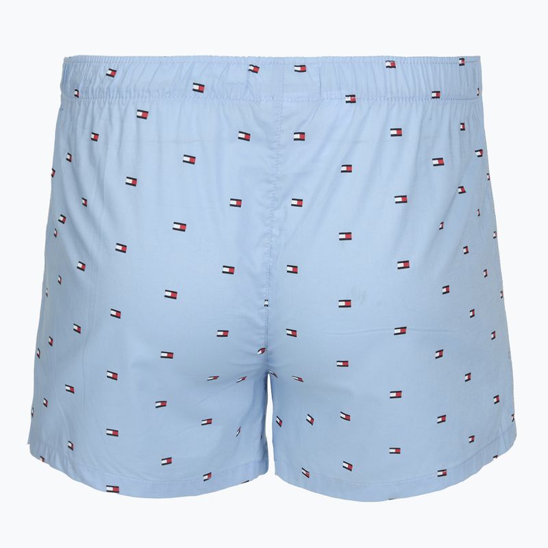 Мъжки боксерки Tommy Hilfiger Woven Boxer Print 3 pack chambray flag/carb navy/c navy flag 6