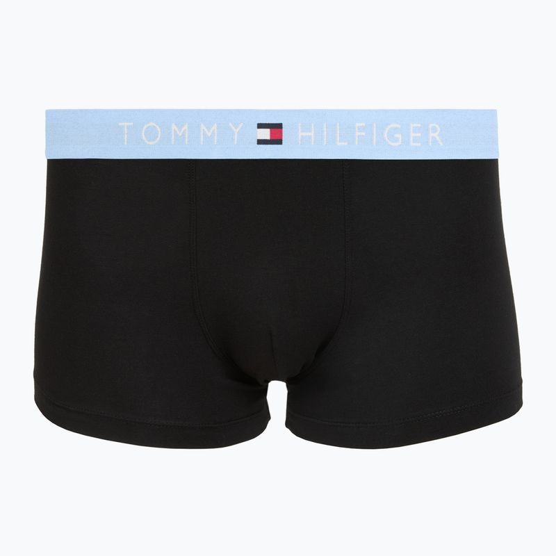 Мъжки боксерки Tommy Hilfiger Trunk black/ant silver/ves blue/opu bl/haz te 2