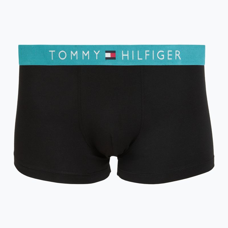 Мъжки боксерки Tommy Hilfiger Trunk black/ant silver/ves blue/opu bl/haz te 4
