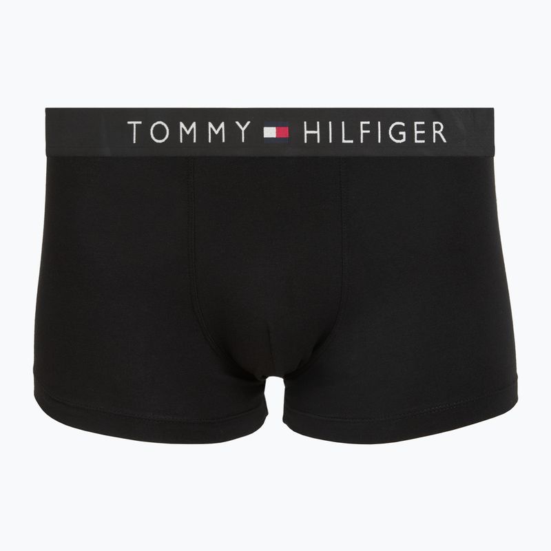 Мъжки боксерки Tommy Hilfiger Trunk black/ant silver/ves blue/opu bl/haz te 6