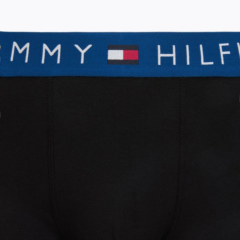 Мъжки боксерки Tommy Hilfiger Trunk black/ant silver/ves blue/opu bl/haz te 8