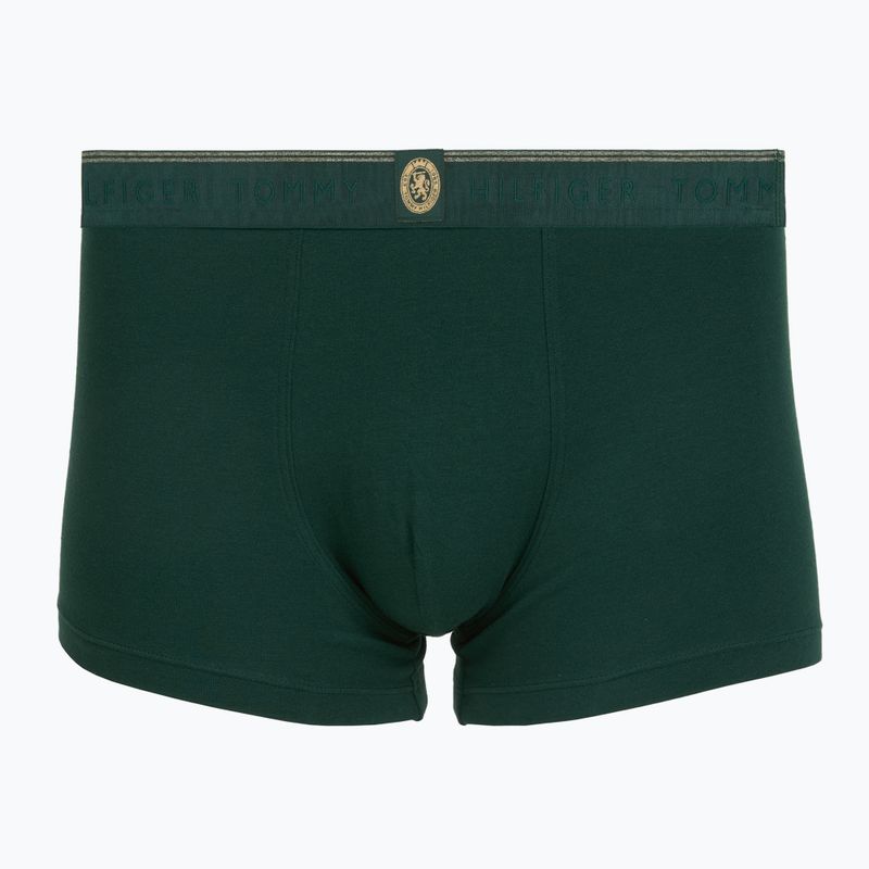 Мъжки боксерки Tommy Hilfiger Trunk 3 pack navy blue/nocturnal green/burgundy 3