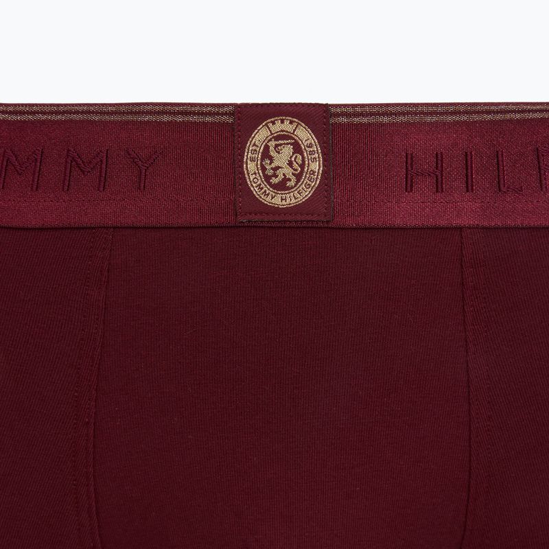 Мъжки боксерки Tommy Hilfiger Trunk 3 pack navy blue/nocturnal green/burgundy 6