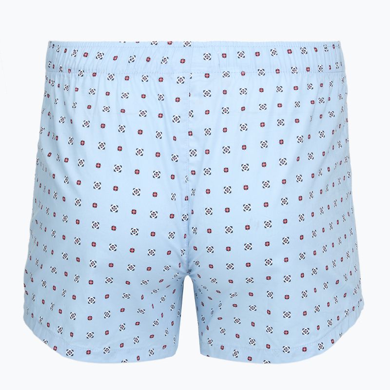Мъжки боксерки Tommy Hilfiger Woven Boxer Print 3 pack rwb foulard/med red/rwb w chck 5