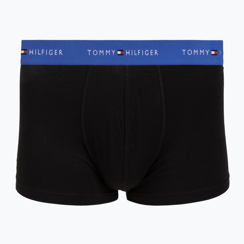 Мъжки боксерки Tommy Hilfiger Trunk WB 5 pack black/fr red/bon pk/als green/no blue 4