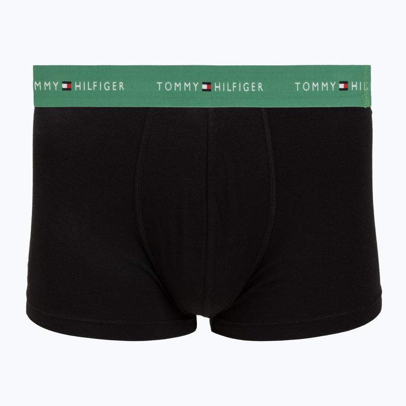 Мъжки боксерки Tommy Hilfiger Trunk WB 5 pack black/fr red/bon pk/als green/no blue 5